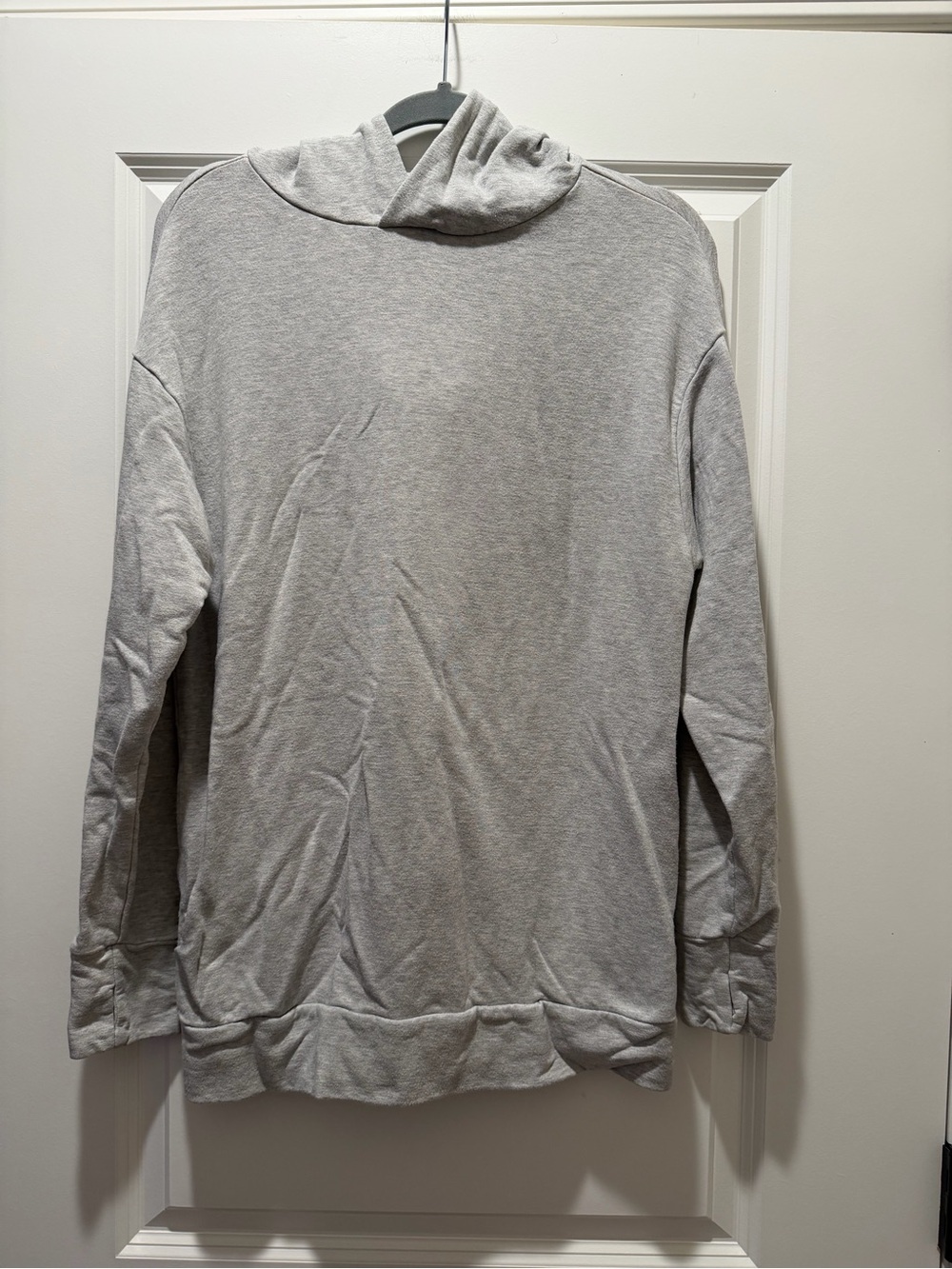 aerie Women’s oversized Lightweight Hoodie - Light Gray